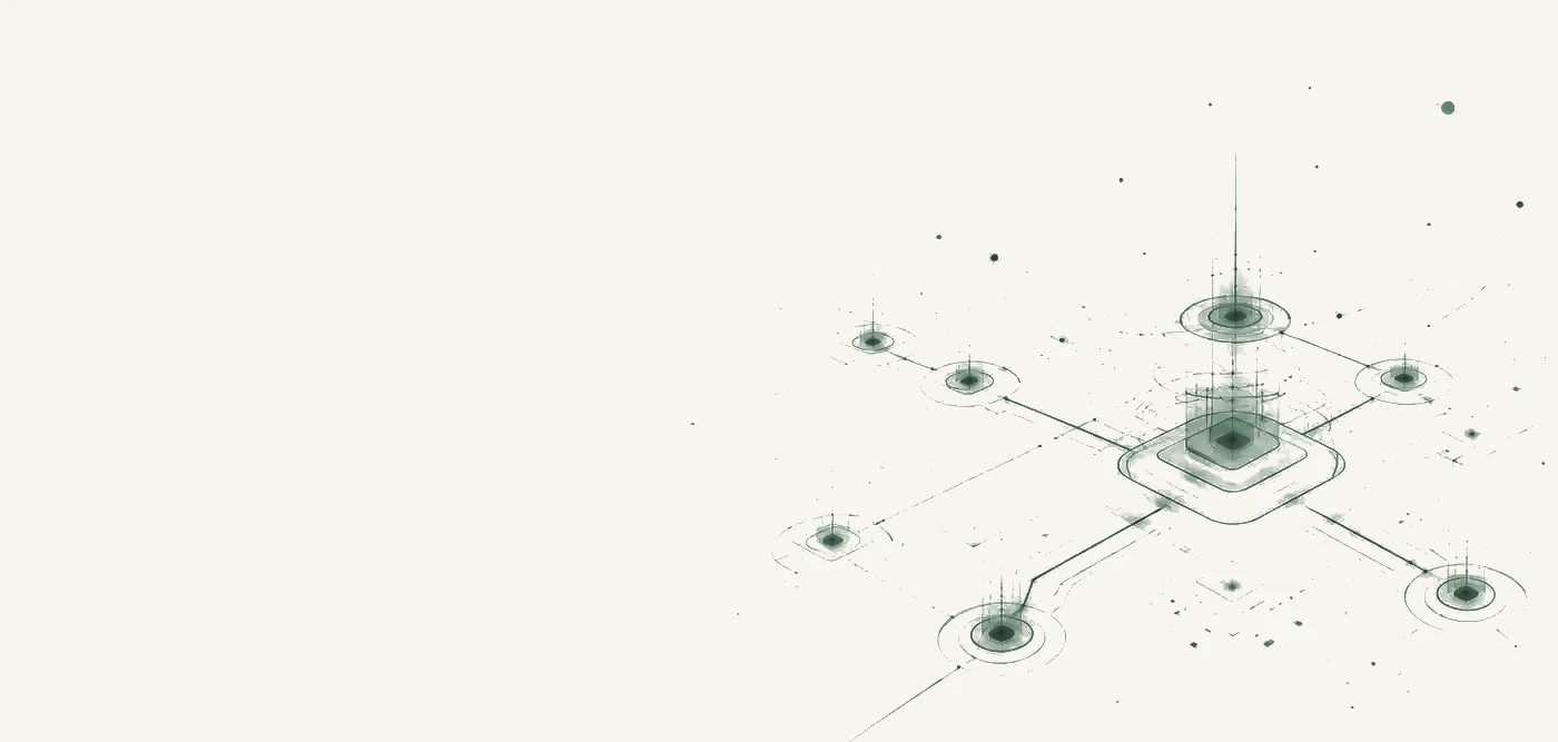Abstract system of connected components.
